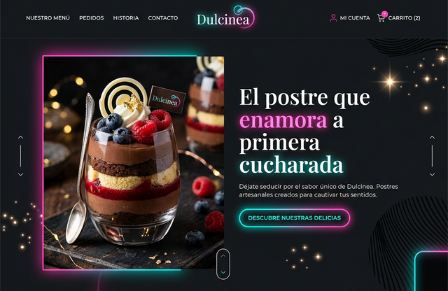 E-commerce Dulcinea - Pastelería Artesanal